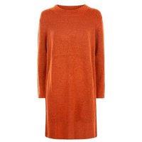 JDY Red Long Sleeve Knitted Dress New Look