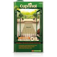 Cuprinol Uv Guard Natural Matt Decking Oil & Protector 5L