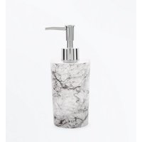 White Marble Soap Dispenser New Look