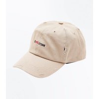 Stone Revolution Embroidered Distressed Cap New Look