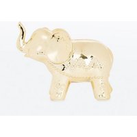 Gold Metallic Elephant Money Box New Look