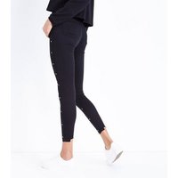 Parisian Black Gem Embellished Skinny Jeans New Look