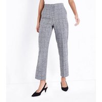Parisian Grey Check Suit Trousers New Look