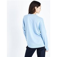 Blue Los Angeles Crown Print High Neck Sweatshirt New Look
