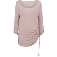 Lulua London Pink Ruched Side Top New Look