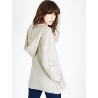 Apricot Stone Boucle Hooded Jumper New Look