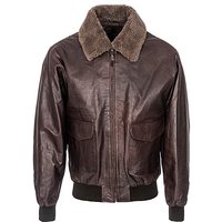Woodland Leather Aviator Jacket