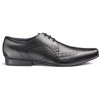 Leather Formal Brogue Shoes Standard Fit