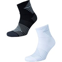 Nike Pack Of 2 Quarter Running Socks