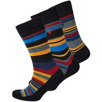 Pierre Cardin Pack Of 3 Stripe Socks