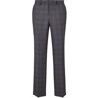 Burton London Grey Check Suit Trs 32In
