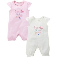 KD Baby Girl Pack Of Two Rompers