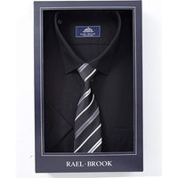 Rael Brook Boxed S/S Shirt And Tie Set