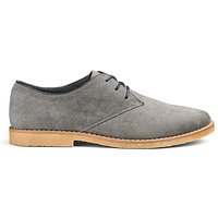 Lace Up Casual Derby Shoes Extra Wide
