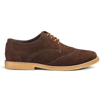 Lace Up Casual Brogues Standard Fit