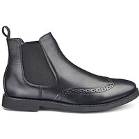 Brogue Chelsea Boots Standard Fit