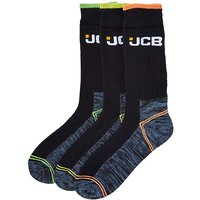 JCB Pack Of 3 High Vis Boot Socks