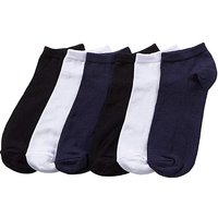 Capsule Pack Of 6 Mix Trainer Socks
