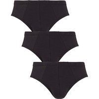 Southbay Pack Of 3 Black Briefs