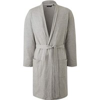 Capsule Grey Jersey Dressing Gown