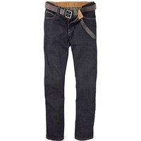 UNION BLUES Jeans With Belt 31in