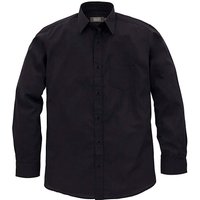 W&B London Black L/S Formal Shirt R