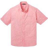 Capsule S/S Pink Oxford Shirt Regular
