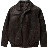 W&B Brown Leather Jacket R