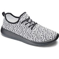 JCM Sports Knitted Lace Up Trainers STD
