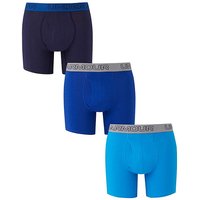 Under Armour Pack Of 3 Stretch 6in Boxer