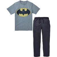 Batman Logo Long PJ Set