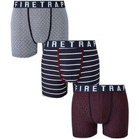 Firetrap 3 Pack Assorted Boxers