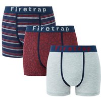 Firetrap Pack Of 3 Mixed Pattern Boxers