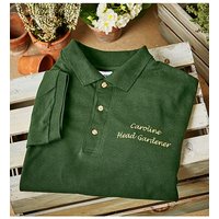 Personalised Head Gardener Polo T-Shirt