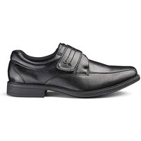 Touch & Close Formal Shoes Wide Fit