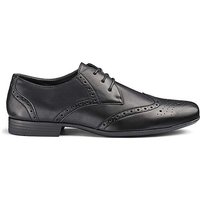 Formal Lace Up Brogue Extra Wide Fit