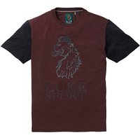 Luke Sport Contrast Lion T-Shirt Long