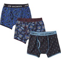 Joe Browns 3 Pack Paisley Boxer Shorts