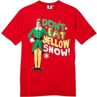 Elf Yellow Snow Graphic T-Shirt Reg