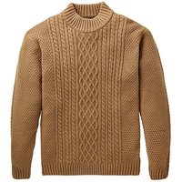 W&B Toffee Cable Knit Jumper R