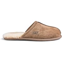 UGG Suede Scuff Slippers - BROWN