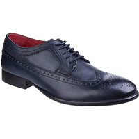 Base London Bailey Grained Leather - BLUE