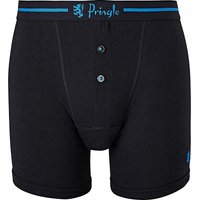 Pringle Pack Of 2 Button Fly Boxers - BLUE MIX