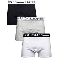 Jack & Jones Pack 3 Boxers - BLACK/WHITE/GREY