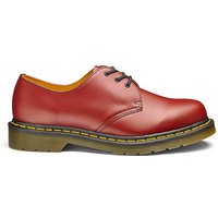 Dr. Martens 3 Eye Gibson Derby Shoes - CHERRY RED