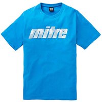 Mitre Logo T-Shirt Regular - BLUE
