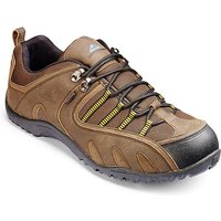Snowdonia Walking Shoes Standard Fit - BROWN