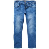 Union Blues Straight Fit Jeans 33 Inch - STONEWASH