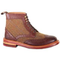 Chatham Stornoway II Tweed Boots - BROWN