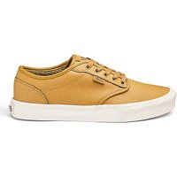 Vans Atwood Leather Lace Mens Trainers - BROWN